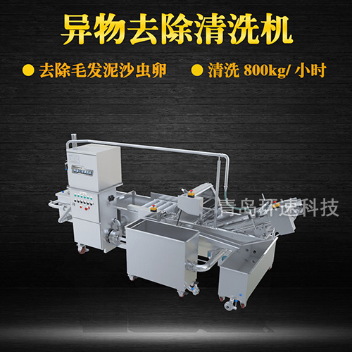 氣泡式果蔬清洗機，有效清洗，過濾泥沙