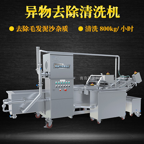蔬菜自動清洗機(jī)，有效清洗，去除泥沙
