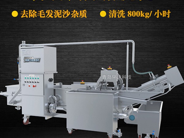 蔬菜氣泡清洗機(jī)，氣泡清洗，清洗800kg/小時(shí)